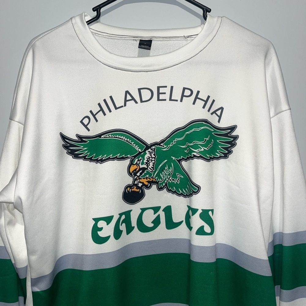 Eagles Kelly Green Oversized Hoodie